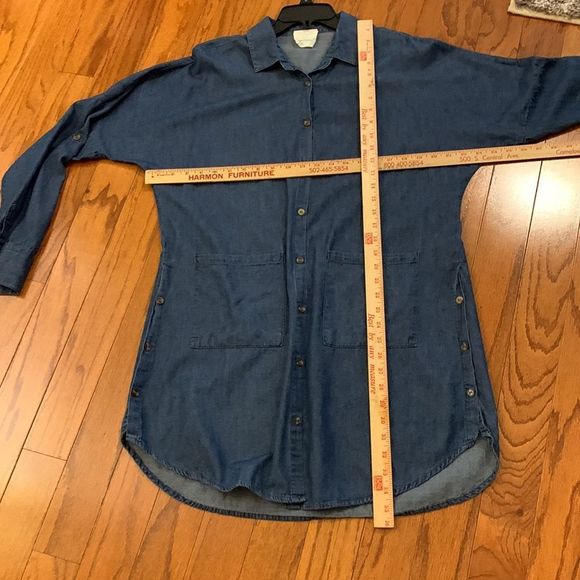 Hyped Unicorn Size Medium Denim Tunic/Dress - Picture 4 of 11